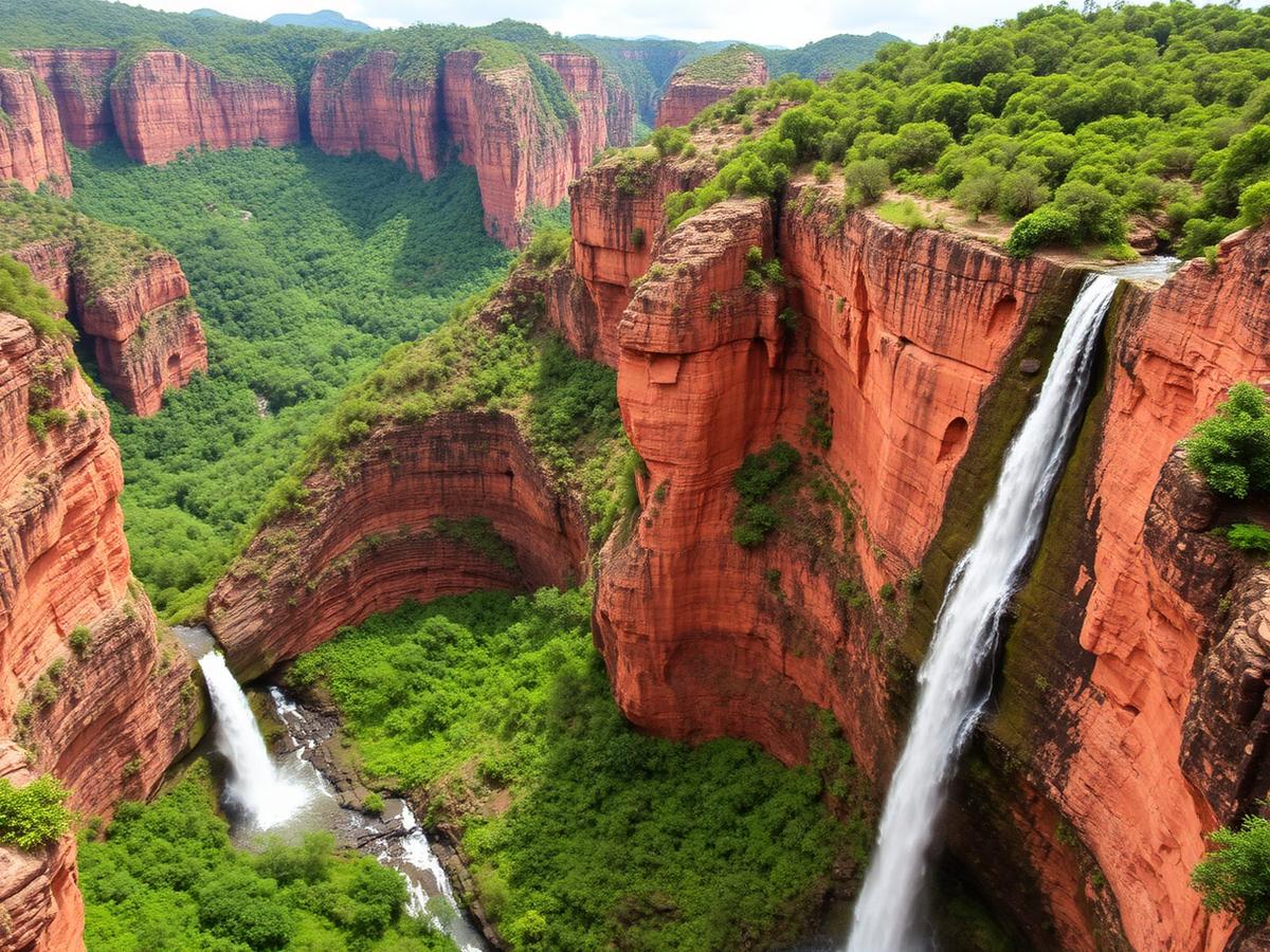 Cachoeira na Chapada Diamantina